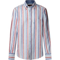 риза,с,дълъг,ръкав,мъжки,ризи,façonnable,cl,bd,lin,bold,stp,long,sleeve,shirt,poster,red,(multicolor)