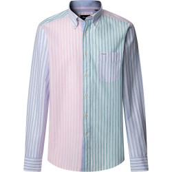 риза,с,дълъг,ръкав,мъжки,ризи,façonnable,cl,bd,pastel,stp,mix,long,sleeve,shirt,blue