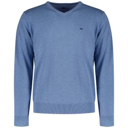 блуза,мъжки,пуловери,fynch,hatton,1513211,v,neck,sweater,crystal,blue,(blue)
