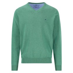 блуза,мъжки,пуловери,fynch,hatton,1513211,v,neck,sweater,jade,(green)
