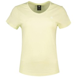 тениска,дамски,тениски,g,star,eyben,slim,2.0,short,sleeve,v,neck,t,shirt,yellow,(bright,pistache)