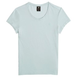 тениска,дамски,тениски,g,star,eyben,slim,2.0,short,sleeve,v,neck,t,shirt,plein,air,(green)
