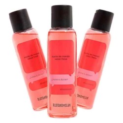 хигиена,тяло,platanomelon,strawberry,flavoured,erotic,massage,oil,100ml,transparent,(pink)