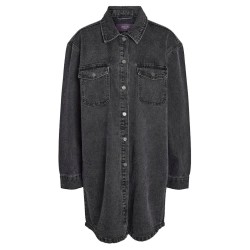 рокля,дамски,поли,и,рокли,noisy,may,alva,az387bl,short,dress,black,denim,(black)