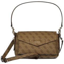 чанта,за,през,рамо,всички,чанти,guess,eco,brenton,flap,shoulder,bag,latte,logo,(brown)