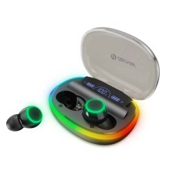 слушалки,слушалки,denver,twe,55b,wireless,earphones,black