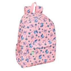 раница,раници,safta,612513775,14.1´´,stitch,beach,17.30l,22x39x10,cm,backpack,multicolor,(pink)