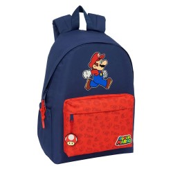 раница,раници,safta,612508775,14.1´´,super,mario,trick,17.30l,22x39x10,cm,backpack,multicolor,(blue)