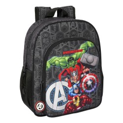 раница,раници,safta,612579640,avengers,vendetta,15l,27x33x10,cm,backpack,multicolor,(black,grey)