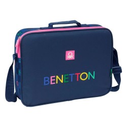 всички,чанти,safta,benetton,damero,laptop,bag,multicolor,(blue)