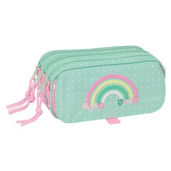 канцеларски,принадлежности,safta,big,triple,glowlab,amazing,pencil,case,green,(multicolor)