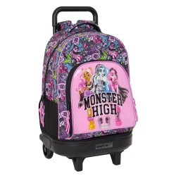 раница,раници,safta,compact,monster,high,drama,wheeled,backpack,multicolor,(pink)