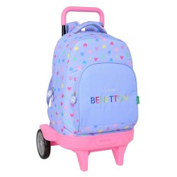 раница,раници,safta,compact,evolutive,benetton,33l,33x22x45,cm,wheeled,backpack,multicolor