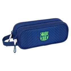канцеларски,принадлежности,safta,double,fc,barcelona,pencil,case,blue,(multicolor)