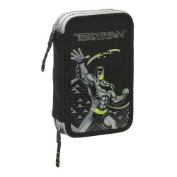 канцеларски,принадлежности,safta,double,filled,batman,game,over,pencil,case,28,pieces,black,(multicolor)