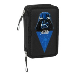 канцеларски,принадлежности,safta,double,filled,star,wars,rebellion,pencil,case,29,pieces,black,(multicolor)