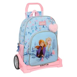 раница,раници,safta,evolution,trolley,froze,frozen,ice,magic,wheeled,backpack,blue,(multicolor)