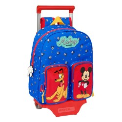 раница,раници,safta,mickey,mouse,good,day,wheeled,backpack,multicolor,(blue)