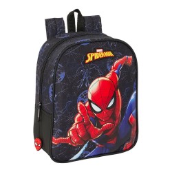 раница,раници,safta,612543232,mini,spider,man,attack,6l,27x33x10,cm,backpack,multicolor,(black)