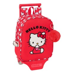 раница,раници,safta,mini,with,wheels,hello,kitty,iconic,wheeled,backpack,multicolor,(red)