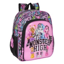 раница,раници,safta,612598640,monster,high,drama,15l,27x33x10,cm,backpack,multicolor,(pink)