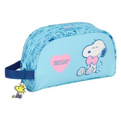 канцеларски,принадлежности,safta,snoopy,love,pencil,case,blue,(multicolor)