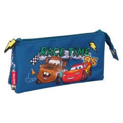 канцеларски,принадлежности,safta,triple,cars,racing,pencil,case,blue,(multicolor)