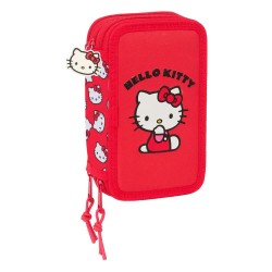 канцеларски,принадлежности,safta,triple,filled,hello,kitty,iconic,pencil,case,37,pieces,red,(multicolor)