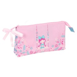 канцеларски,принадлежности,safta,triple,glowlab,kids,swing,pencil,case,pink,(multicolor)