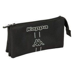канцеларски,принадлежности,safta,triple,kappa,dark,pencil,case,black,(multicolor)