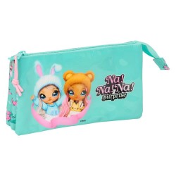 канцеларски,принадлежности,safta,triple,nanana,bunny,pencil,case,green,blue,(multicolor)