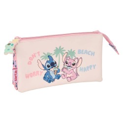 канцеларски,принадлежности,safta,triple,stitch,beach,pencil,case,multicolor,(pink)