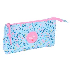 канцеларски,принадлежности,safta,triple,vmb,paraíso,pencil,case,blue,(multicolor)