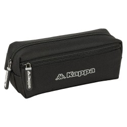 канцеларски,принадлежности,safta,triple,with,20,cm,elastic,band,kappa,dark,pencil,case,black,(multicolor)