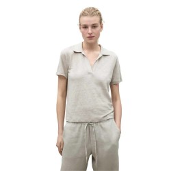 тениска,дамски,тениски,ecoalf,troms,short,sleeve,t,shirt,beige