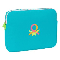 всички,чанти,safta,15.6´´,benetton,laptop,cover,summer,(blue)