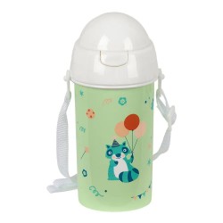 бутилки,за,вода,safta,automatic,opening,with,straw,preschool,party,water,bottle,500ml,multicolor,(clear)