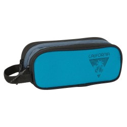 канцеларски,принадлежности,safta,double,recycling,blackfit8,pencil,case,blue,(california)