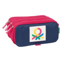 канцеларски,принадлежности,safta,triple,big,benetton,pencil,case,red,blue,(cherry)