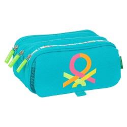канцеларски,принадлежности,safta,triple,big,benetton,pencil,case,summer,(blue)
