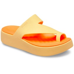 джапанки,дамски,сандали,и,чехли,crocs,getaway,platform,toe,loop,flip,flops,golden,hour,(yellow,orange)