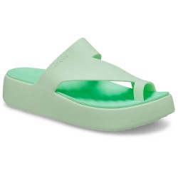 джапанки,дамски,сандали,и,чехли,crocs,getaway,platform,toe,loop,flip,flops,jade,tint,(green)