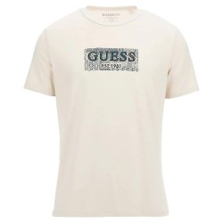 тениска,мъжки,тениски,guess,cn,guebox,short,sleeve,t,shirt,resort,sand,(beige)