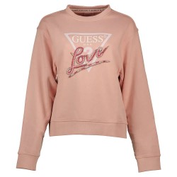 блуза,дамски,блузи,guess,cn,love,triangle,sweatshirt,pink