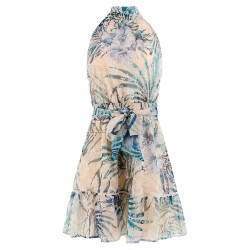 рокля,дамски,поли,и,рокли,guess,danile,flare,dress,beige