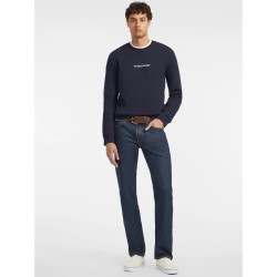 блуза,мъжки,пуловери,guess,jeans,gj,cn,slim,logo,emb,sweatshirt,blue,(daring,ocean)