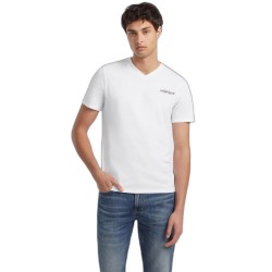тениска,мъжки,тениски,guess,jeans,gj,vn,slim,american,tr,short,sleeve,t,shirt,pure,white,(white)