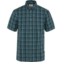 риза,с,къс,ръкав,дамски,ризи,мъжки,ризи,fjällräven,Övik,lite,short,sleeve,shirt,blue,(dark,navy,dawn,blue)