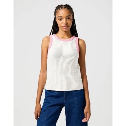 тениска,дамски,тениски,wrangler,112364311,ringer,sleeveless,t,shirt,white,(vintage,white)