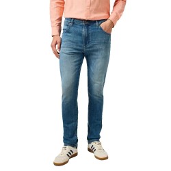 дънки,мъжки,панталони,wrangler,larston,jeans,trail,tone,(blue)
